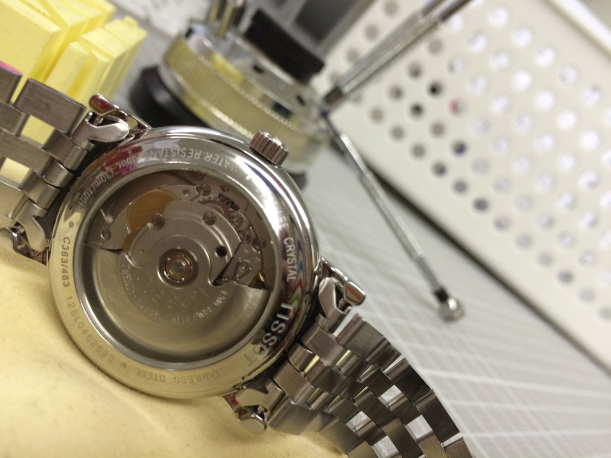 時計修理の日々 | TISSOT（ティソ）の時計修理