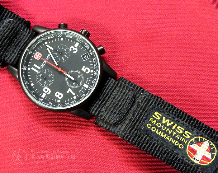 電池交換済み　WENGER　ウェンガー　707x　コマンドクロノ　腕時計