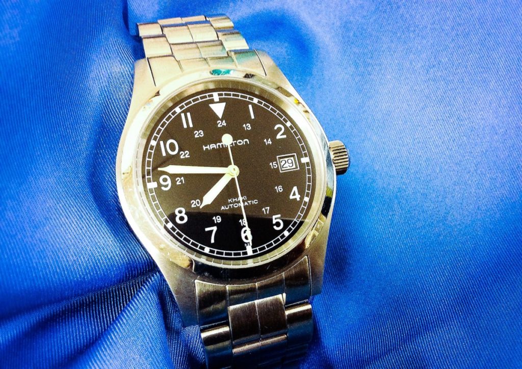 時計修理の日々 ハミルトンのオーバーホール 切替車交換 防水検査が完了いたしました 愛知県豊橋市 ｔ様