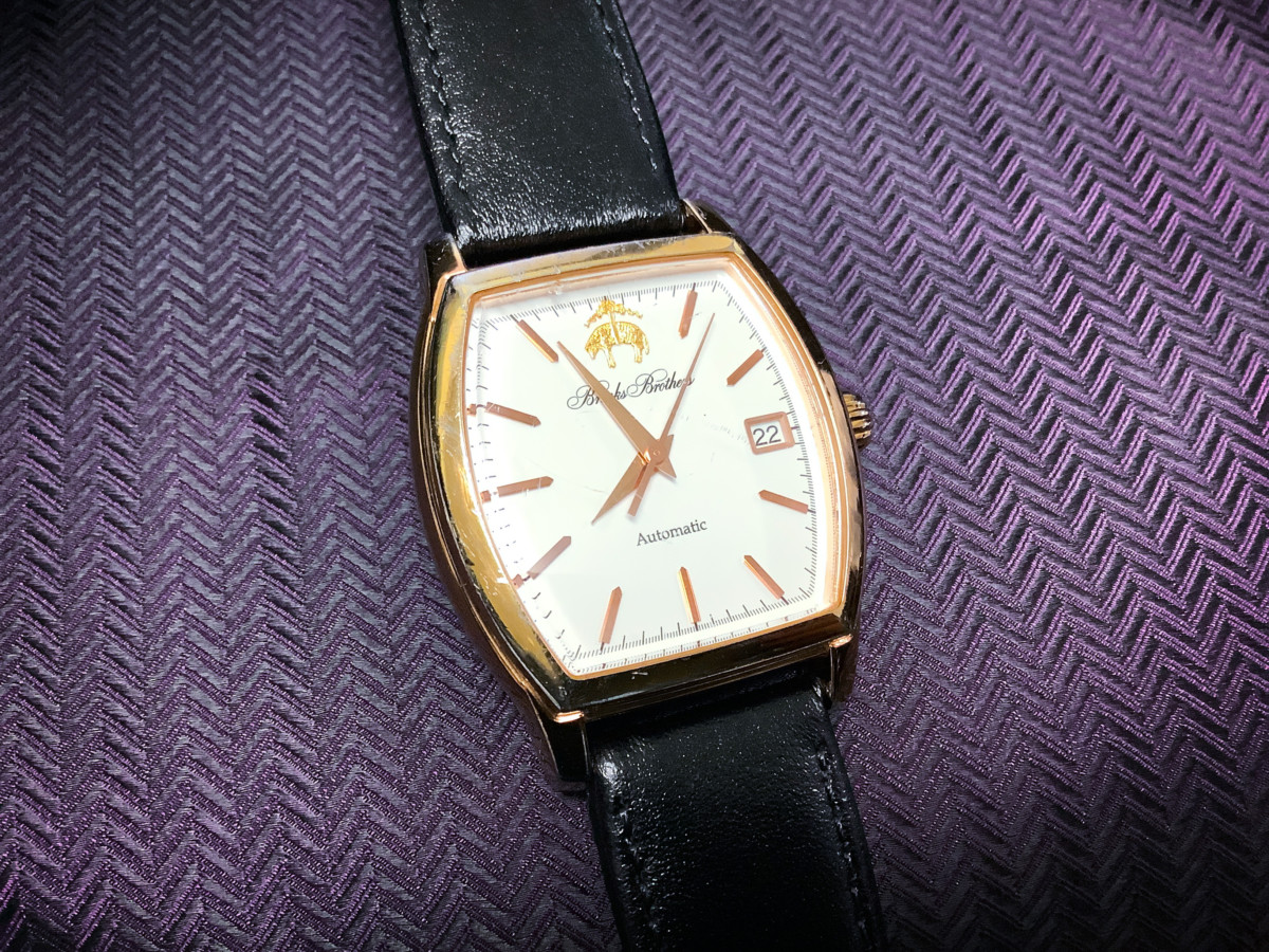 Brooks Brothers ブルックスブラザーズ 腕時計 ベルト交換可能